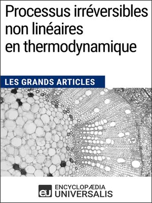 cover image of Processus irréversibles non linéaires en thermodynamique